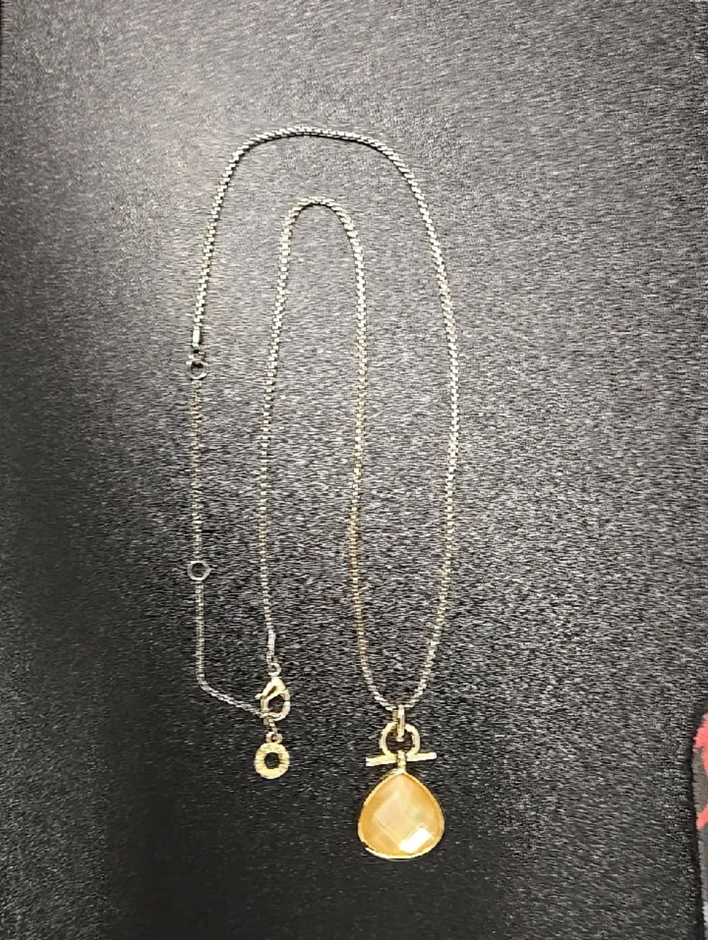 Anne Klein Teardrop Pendant Necklace - Brand